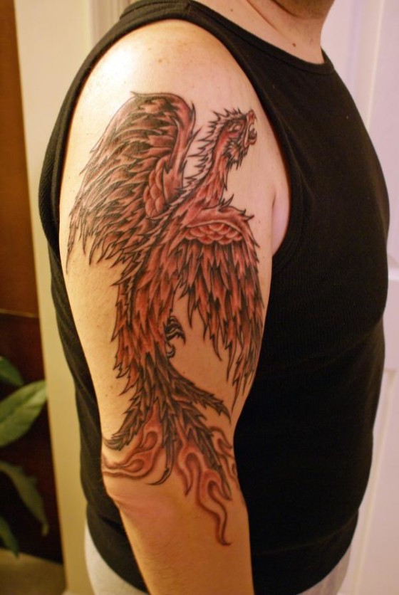 50 Incredibly Attractive Phoenix Tattoos for Prosperity