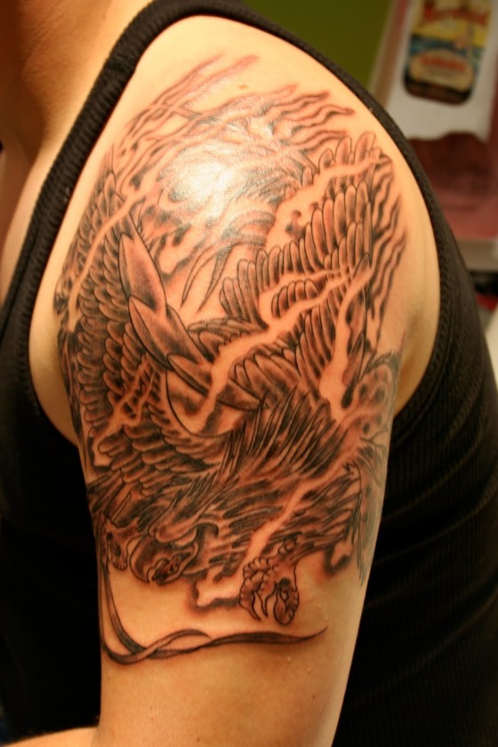 50 Incredibly Attractive Phoenix Tattoos for Prosperity