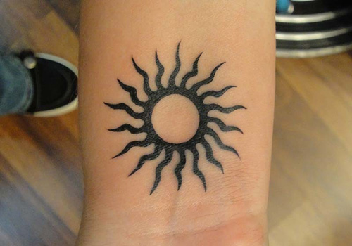 55 Sun Tattoos That Brings Wisdom and Strength