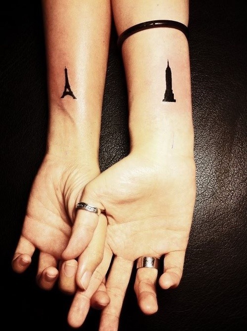 Tumblr Matching Couple Tattoos Tatto Couples Ideas