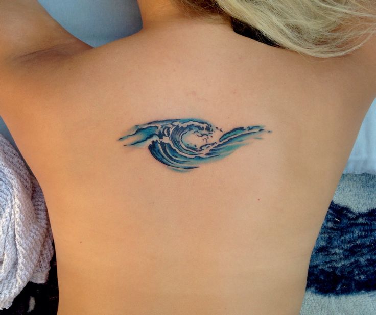 Ocean Tattoos Express Love with Blue Ocean