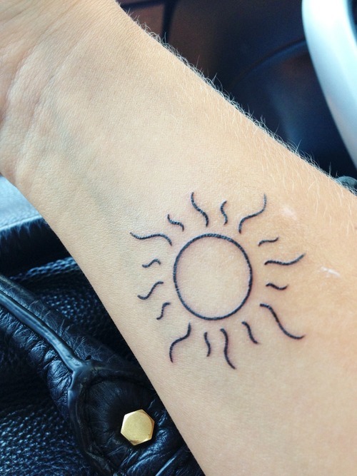55 Sun Tattoos That Brings Wisdom and Strength