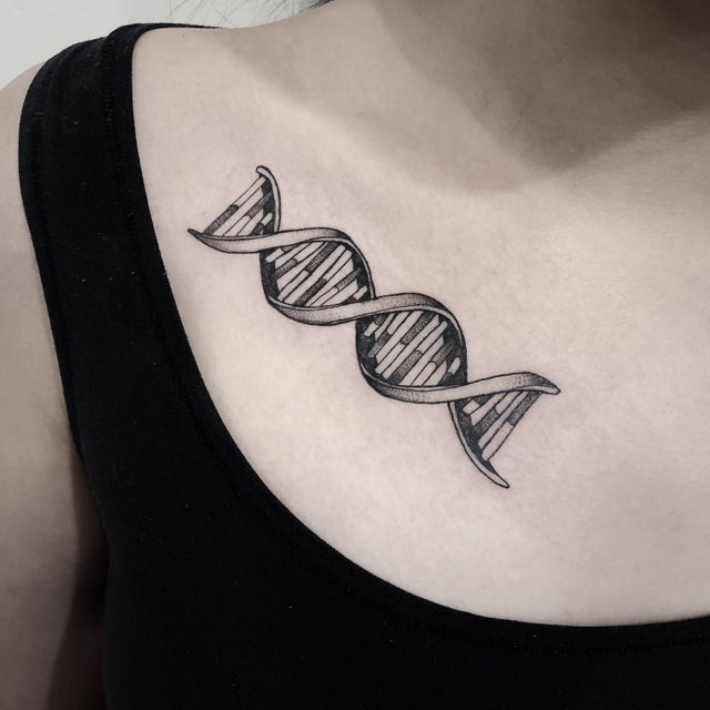 60 Dna Strand Tattoo Stock Photos Pictures  RoyaltyFree Images  iStock