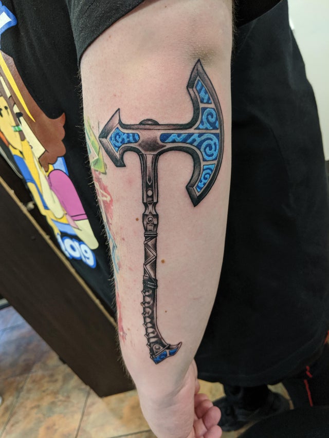 Fallen Sparrow Tattoos on Twitter barythaya used her blacksmithing  knowledge putting hammer to anvil and Forged this detailed armor for  Donald tatt tattoo armortattoo armortattoos kissimmeetattooartist  bngtatts httpstcoipQQoAAxUt  Twitter
