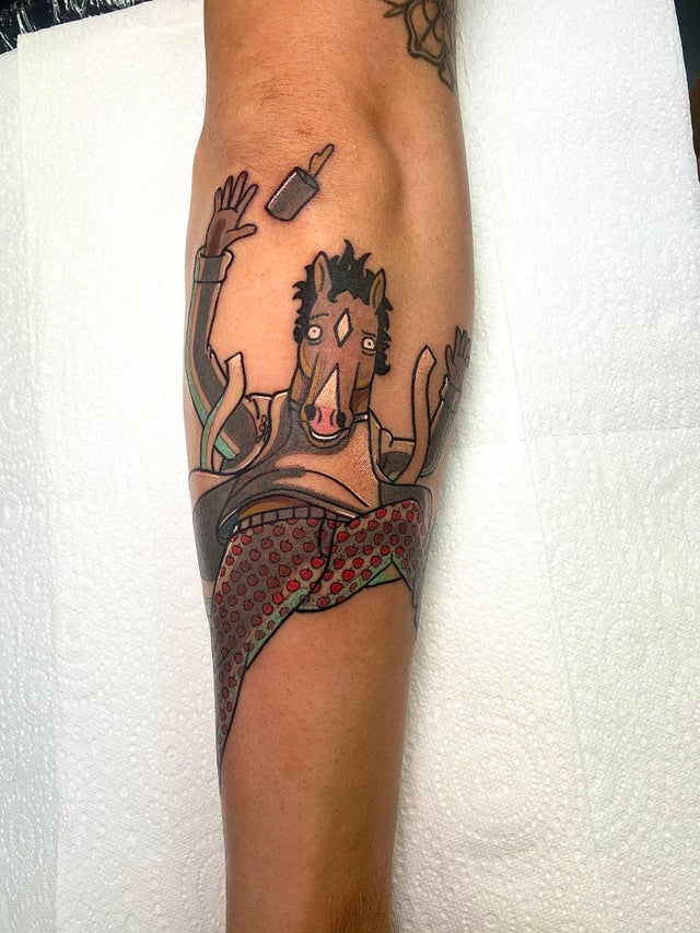 Inflatable Horseman SemiPermanent Tattoo Lasts 12 weeks Painless and  easy to apply Organic ink Browse more or create your own  Inkbox   SemiPermanent Tattoos