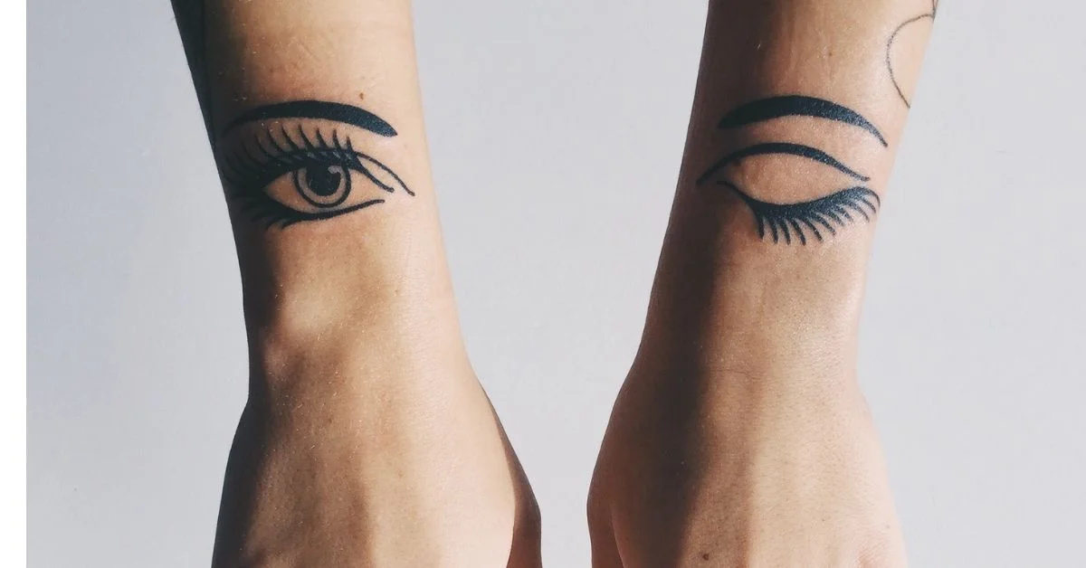 Closed eye tattoo meaning