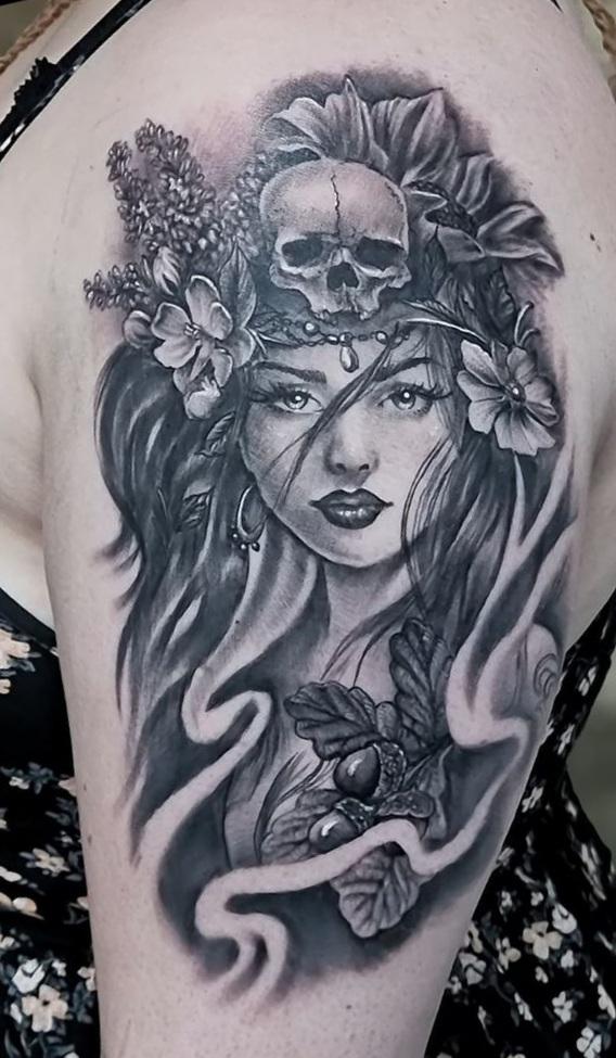 Persephone and Hades tattoo design by kowaigirl on DeviantArt