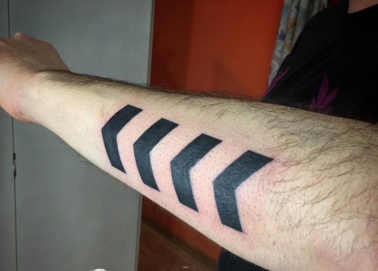 Chevron Tattoo Meaning & Significance